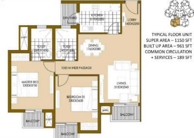ATS The Hedges Floor Plan